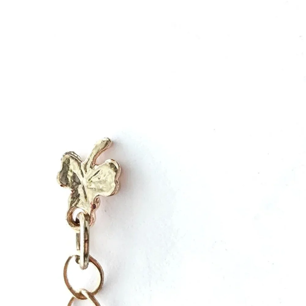 Charming Charlie St. Patrick's Day Bracelet - Lucky Horsehoe, 4 Leaf Clover